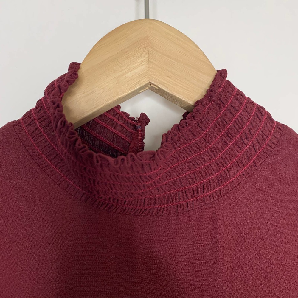 Reformation Burgundy Midi Dress - Picture 12 of 16